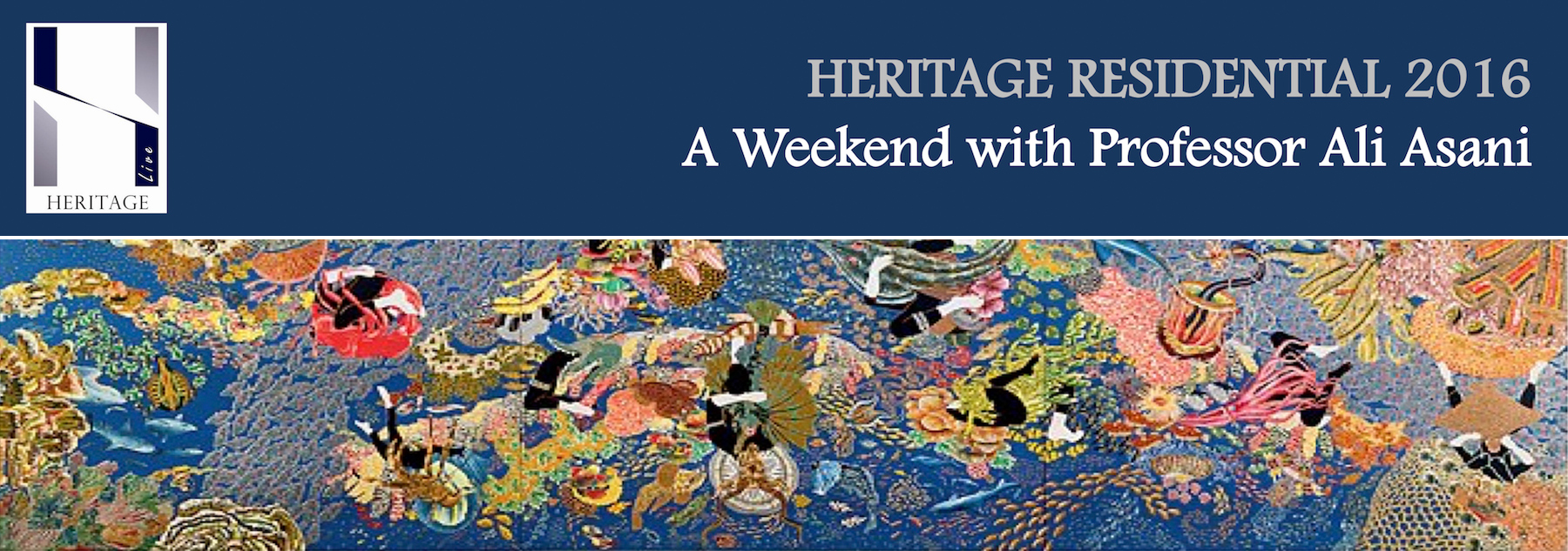 Heritage Residential 2016: A weekend with Professor Ali Asani
